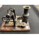 Toys: Early 20th cent. Ernst Plank toy steam engine with makers plaque. E.P.