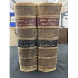 Books: Volume 1 and 2 Imperial Gazetteer of England and Wales by John Marius Wilson.