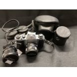 Cameras & Photographic Equipment: The Asahi Pentax H2, manufactured between May 1959 and April 1961,