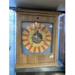 Unusual fairground penny machine Fortune Telling showing a wizard and your future. 14ins. x 21ins.