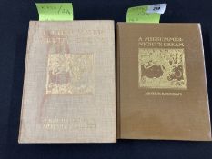 Books: Arthur Rackham 1908 first edition A Midsummer Night's Dream 40 colour plates published by