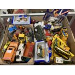 Toys: Corgi, Dinky, Matchbox, large selection of playworn unboxed vehicles, includes Dinky 30V,