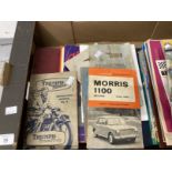Automobilia Books & Manuals: Includes 1962 Workshop Manual for Heinkel Tourist Model 103, Sunbeam S7