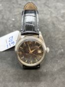 Watches: Vintage 1958 Rolex Tudor Prince Oyster Date automatic gentleman's watch with black