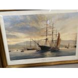 20th cent. Print, Robert Taylor signed maritime presentation copies - Flying Cloud and Spitfire