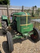 Agricultural Machinery: Single cylinder diesel Deutz F1L tractor with 1.3 litre engine, first