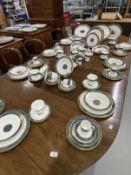 Royal Doulton Carlyle dinner service comprising of large oval platter x 1, small oval platter x 2,