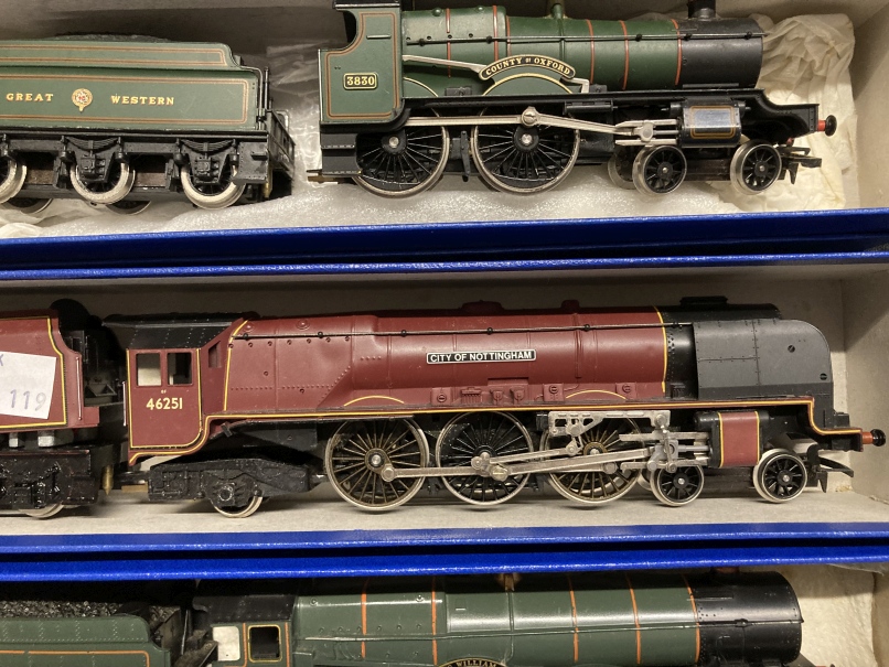 The John Bosley Collection. Model Railways: OO/HO Hornby four locomotives with tenders 'King William - Image 4 of 5