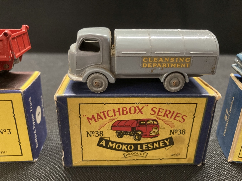 Toys: The Thomas Ringe Collection. Die cast vehicles Moko Lesney Matchbox 1-75 Series MB3a Cement - Image 4 of 5
