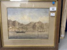 19th cent. Maritime pen and inkwash and watercolour studies. 11ins. x 10ins. and 10ins. x 8ins. (
