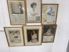 Advertising: Collection of original advertisements dating from 1909 from Kellogg's Corn Flakes, Rice