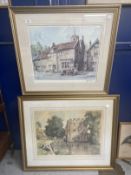 20th cent. Art: Collection of three signed limited edition prints by E.R. Sturgeon, framed and