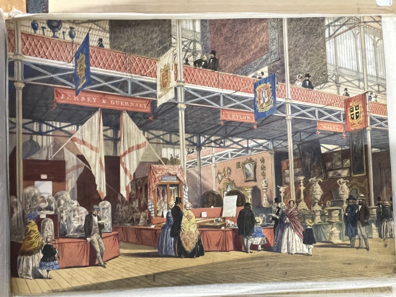 Joseph Nash (1809-1878): Hand coloured Lithographs of The Great Exhibition. 19ins. x 13ins. (17) - Image 9 of 9