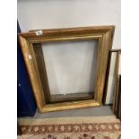 A pair of French 19th-century gilded composition frames 22¾ins. x 26½ins. (external); 17½ins. x 21¼