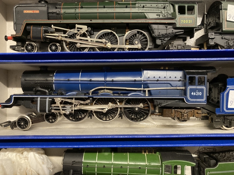 The John Bosley Collection. Model Railways: OO/HO Hornby four locomotives with tenders, 'Duchess - Image 3 of 4
