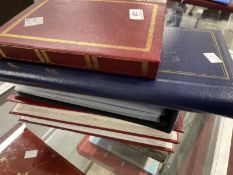 Postcards: An album of cards, Edwardian and later of the USA, album of Canada, album of Europe and