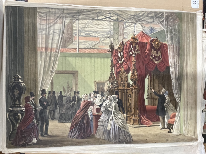 Joseph Nash (1809-1878): Hand coloured Lithographs of The Great Exhibition. 19ins. x 13ins. (17) - Image 7 of 9