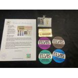 Elvis Presley Memorabilia: Ed Parker's "Elvis In Concert" ID Badge and Backstage Pass Collection - 6