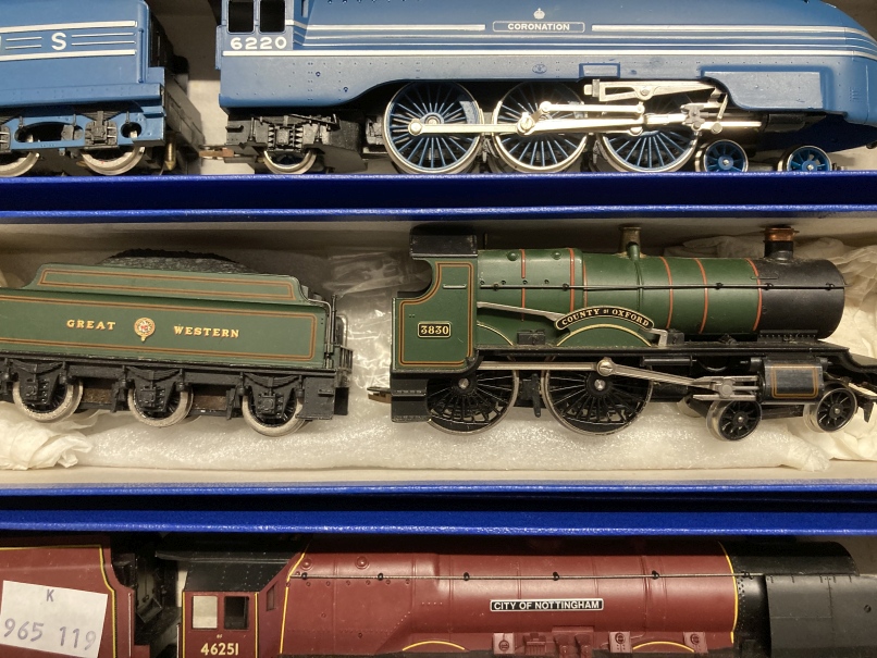 The John Bosley Collection. Model Railways: OO/HO Hornby four locomotives with tenders 'King William - Image 3 of 5
