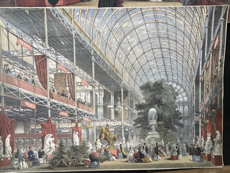 Joseph Nash (1809-1878): Hand coloured Lithographs of The Great Exhibition. 19ins. x 13ins. (17) - Image 2 of 9