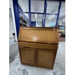 Mid 20th cent. G-Plan teak bureau. 41ins. x 34ins. x 17ins.