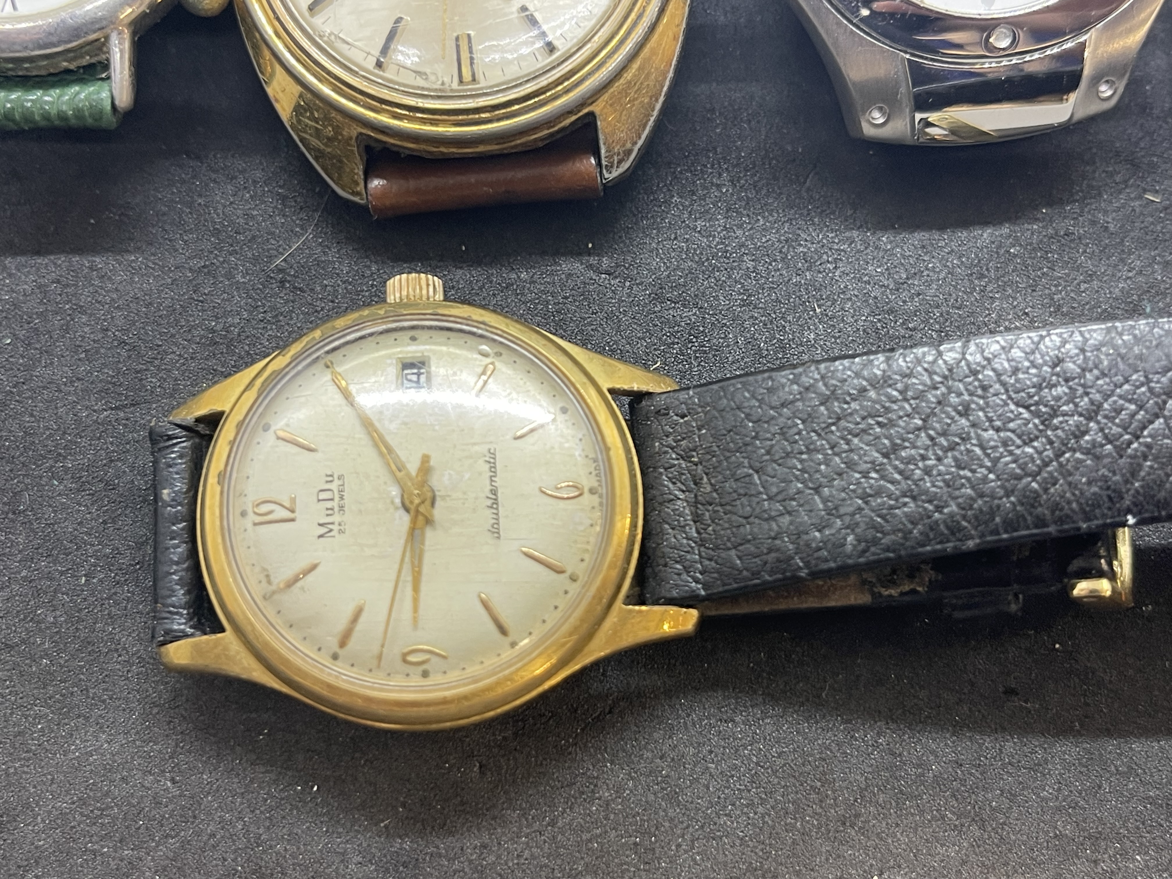 Watches: Gentlemen's vintage watches. (5) - Image 4 of 4