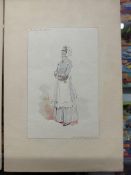 James Kyd, British 1855-75: Watercolour illustrations, David Copperfield, Mr Micawber, Daniel