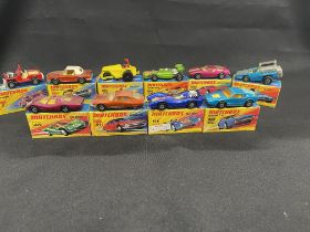 Toys: The Thomas Ringe Collection. Diecast model vehicles Matchbox Superfast red box outline