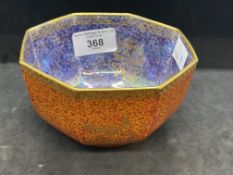 Wedgewood Daisy Makeig-Jones octagonal lustre bowl.