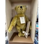 Toys: Steiff British Collectors replica 1994, limited edition 3000, No. 01918, blonde, with
