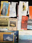 OCEAN LINER: Large collection of ephemera relating to P&O, Orient Line, S.S. Canberra, etc.