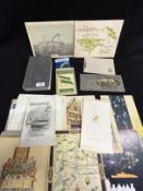 OCEAN LINER: Holland Amerika Line, a large packet of printed ephemera including menus, passenger