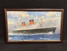 OCEAN LINER: Collection of limited edition and other prints of liners by artists such as Colin