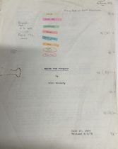 MOVIES: Original script for Raise the Titanic dated 8th August 1979 with numerous pencil notations