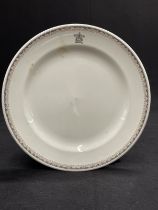 WHITE STAR LINE: John Maddock and Sons dinner plate. 9ins.
