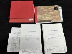 OCEAN LINER: Signed deluxe hardbound copy of Commodore Services Queen Elizabeth 2. Plus a collection