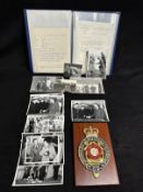 H.M. ROYAL YACHT BRITANNIA: A fascinating archive of mostly photographs relating to Surgeon