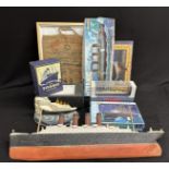 R.M.S. TITANIC: Collection of related models, puzzles, etc.