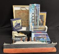 R.M.S. TITANIC: Collection of related models, puzzles, etc.