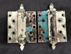 WHITE STAR LINE: First-Class heavy duty public door hinges from R.M.S. Olympic. Ex-Haltwhistle Paint