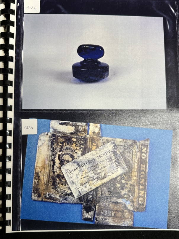 R.M.S. TITANIC: An original catalogue of artefacts recovered from the Titanic's wreck site and - Image 6 of 11