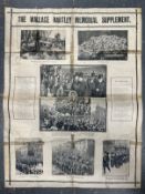 R.M.S. TITANIC: Extremely rare Wallace Hartley Memorial Supplement from The Colne and Nelson Times