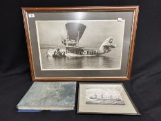 AIRCRAFT/TRANSPORT: Superb photograph of a Short S.8 Calcutta Flying Boat, 24ins. x 14ins. Copy of