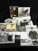R.M.S TITANIC: Collection of fourteen Titanic related Press photographs dating from the 1980s to