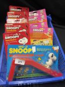 Peanuts and Snoopy collectables. Selection of skateboarding themed, mint, in packaging toys by