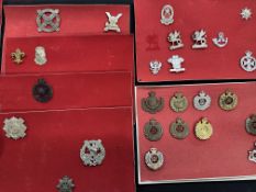 Militaria: Early examples, WWI-II, and later London County badges, Rangers, South Africa 1900-02