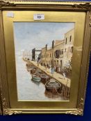 Pair of watercolours F.E. Martinez of North African scenes. 9ins. x 13ins.