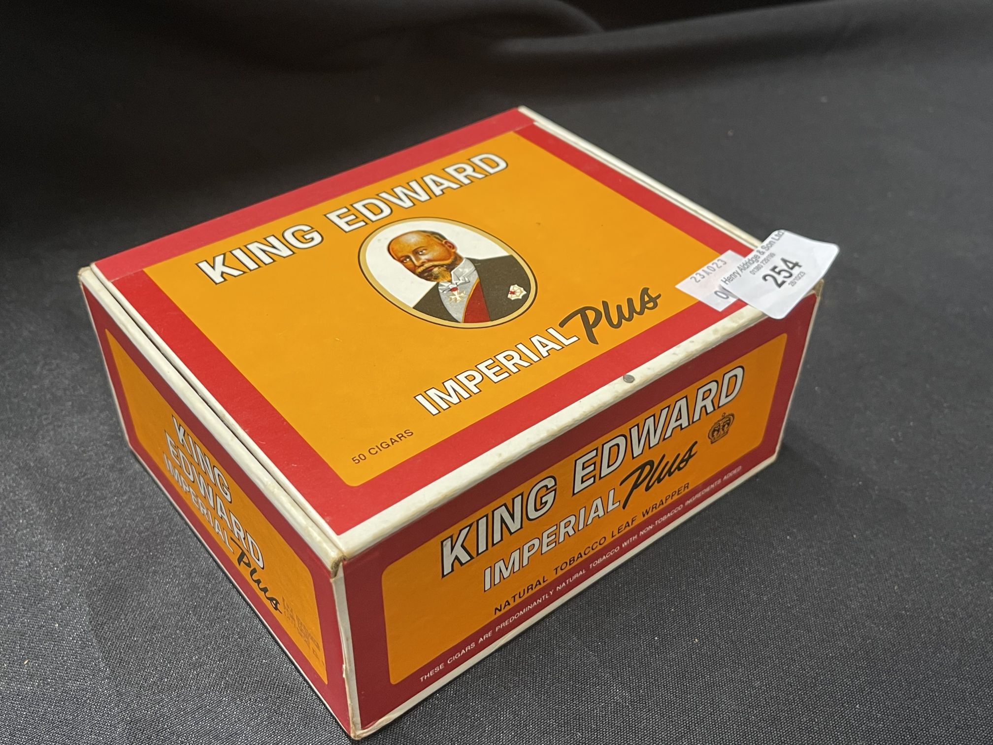 King Edward 'Imperial Plus' 50 cigars, pin sealed in box. - Image 2 of 3
