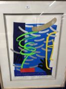 Bruce McLean (1944) Scotland, screen print limited edition 120/350. Commissioned by Momart, C.