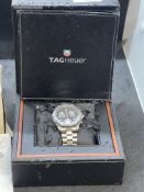Watches: Tag Heuer Appro 2000 Classic, black face, with box, paperwork and original receipt